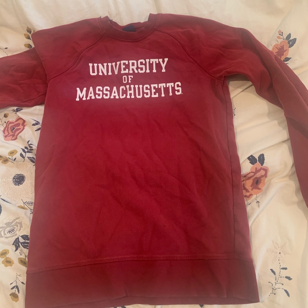 Red University of Massachusetts Sweatshirt
